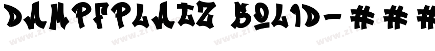 Dampfplatz Solid字体转换